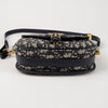 DIOR Mediem Oblique Jacquard Schulter-Crossbody Tasche Blau 157312222 [P]