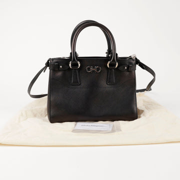 Salvatore Ferragamo Gancini Batik Tote Shoulder Bag 157366092