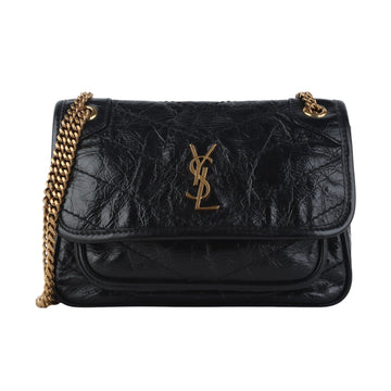 SAINT LAURENT Nikki Mini Crossbody Tasche in Gold (25 Jahre Kaufhaus Beleg Kopie) 37412-1 157550804