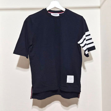Thom Browne 4-Line Sleeve Short Sleeve (FJS102G) L945949 157550862