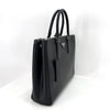 Prada Saffiano Triangle Logo Briefcase Tote Bag Black 157551111 [P]