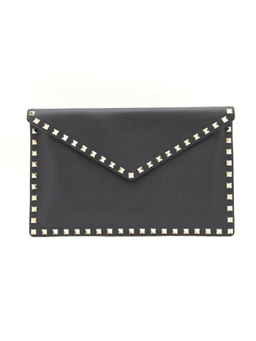 VALENTINO Rockstud Envelope Flap Clutch 157551475