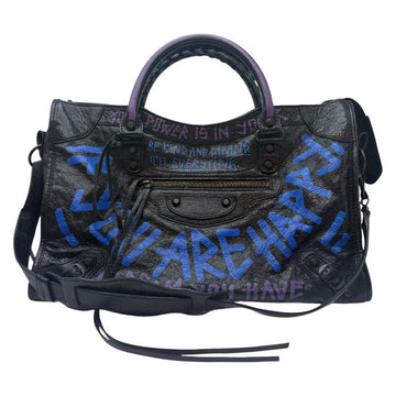 BALENCIAGA グラフィティ クラシック モーター トートバッグ 505550 157552018