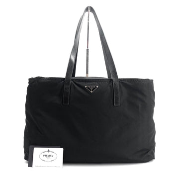 PRADA Nylon Schultertasche mit Dreieckslogo Shopper 157552044
