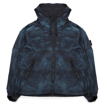 STONE ISLAND Wind- und wasserabweisende beschichtete Kapuzenjacke 149506233