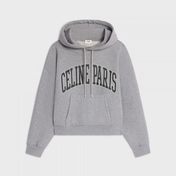 CELINE Oversized Hoodie aus Baumwollfleece 2Y65G670Q 09BQ 151055557