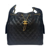 CHANEL Caviar Medium Chain Shoulder Bag Black AS5311 157552575 [P]