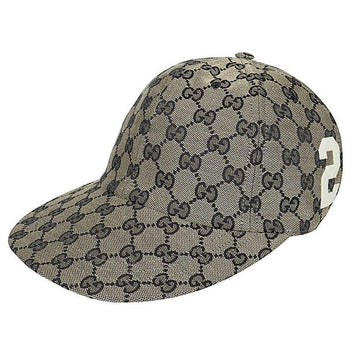 Gucci GG Supreme Logo Cap Beige 751400 4HA0L 4077 56425662 [P]
