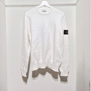 Stone Island Woven Patch Crewneck Knit Long Sleeve L388370 157552857