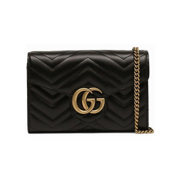 GUCCI Marmont Matelassé Mini Crossbody Tasche 474575 DTD1T 1000 52545699