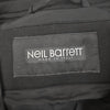 Neil Barrett Leather Mixed Biker Jacket L734403 157554567 [P]