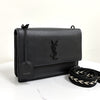 Saint Laurent Sunset Black Shoulder Bag (449453) 157562140 [P]