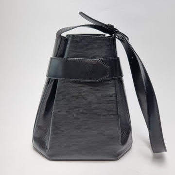 LOUIS VUITTON Sackpole PM Bucket Bag Épi Schwarz Schultertasche 157573645
