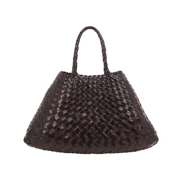 Dragon Diffusion Small Santa Croce Tote Bag DK Brown FW26 157581528