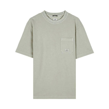 CP COMPANY Piqué-T-Shirt aus Pigment für Herren 157581645
