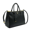Prada Black Saffiano Lux Gold Triangle 2WAY BN2274 157581718 [P]
