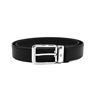 Montblanc Leather Belt 35MM Black 157583166