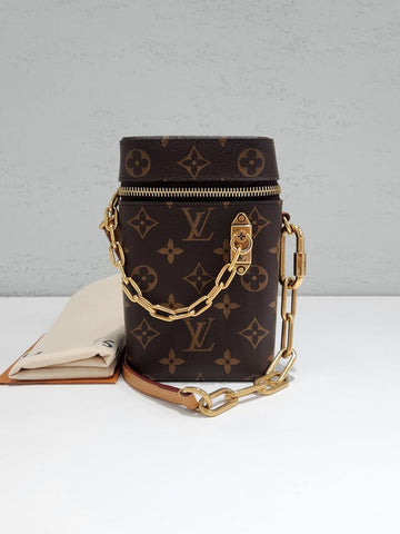 Louis Vuitton Monogram Phone Box Mini Chain Crossbody Bag M44914 157589065