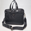 Prada Saffiano 2WAY Briefcase Black 2VE407 157590183 [P]