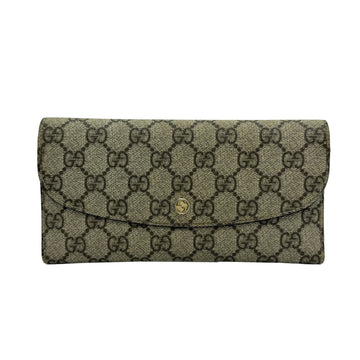GUCCI PVC長財布ブラウン256926 154995455