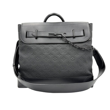 LOUIS VUITTON スティーマー トリウーのモノグラムレザーショルダーバッグ クロスバッグ M55701 154995453