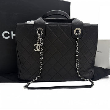 CHANEL Kaviar Coin Tote Schultertasche A57050 154492277