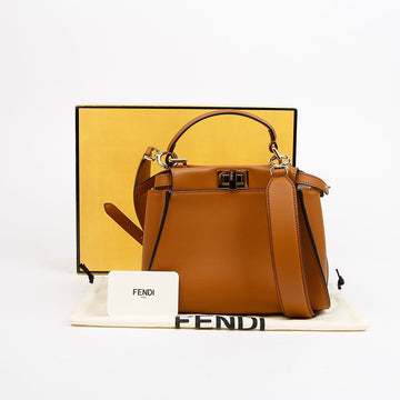 FENDI 8BN244 Peekaboo Mini Tote Schultertasche 157298260