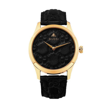 Gucci Leather Watch 41356090 [P]