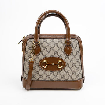 Gucci Horsebit 1955 Small Top Handle Bag Brown 157521488