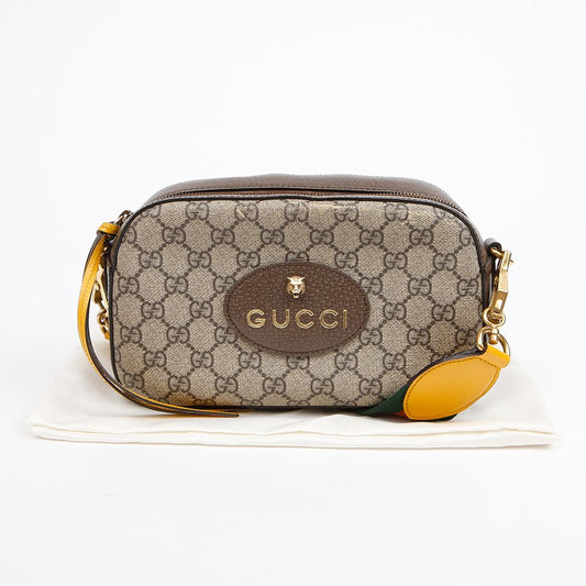 GUCCI ネオビンテージGGスプリームキャンバスメッセンジャークロスバッグ 157522131 [P]