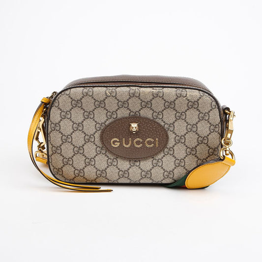 GUCCI ネオビンテージGGスプリームキャンバスメッセンジャークロスバッグ 157522131 [P]
