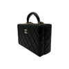 CHANEL Box Bag Small Top Handle Chain Shoulder Bag Black AS5167 157592623 [P]