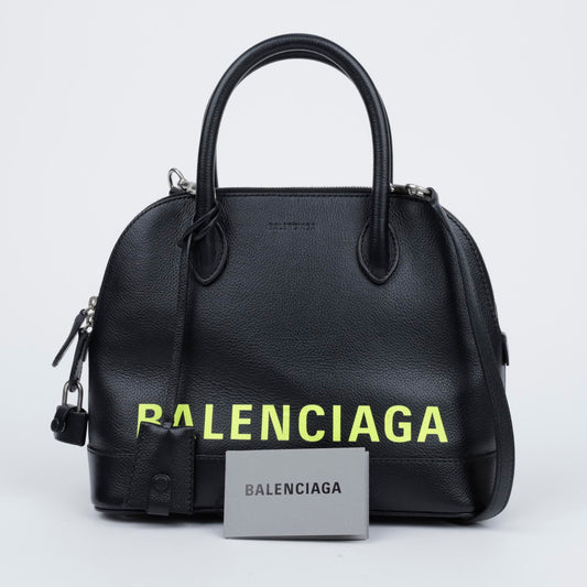 BALENCIAGA Kleinhandtasche mit kleinen Griffen Schwarz 157090763