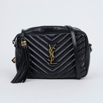 SAINT LAURENT モノグラムレザーリュックブラックゴールド金具 157091392