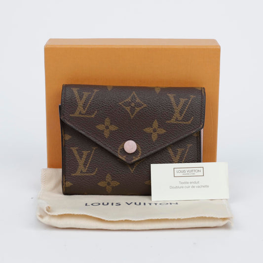 Louis Vuitton Victorine Wallet Monogram Rose Ballerine 157120533