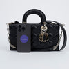 Dior Lady Medium Cannage Lambskin Handbag Black 157228886 [P]