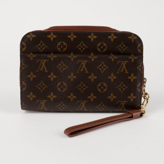 LOUIS VUITTON Monogram Canvas Pochette Orsay Second Clutch 157119773