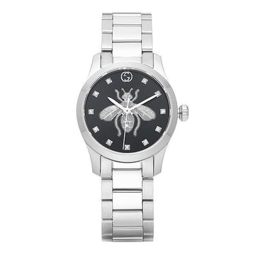 Gucci Watch YA1265024 G Timeless Bee Women's Metal Watch 41859732