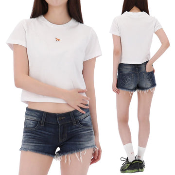 MAISON KITSUNE Baby Fox Patch T-Shirt Kurzarm 26SS PW00111KJ7026 157594457