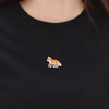 MAISON KITSUNE Lucky Chance Baby Fox Patch T-Shirt 157594475 [P]