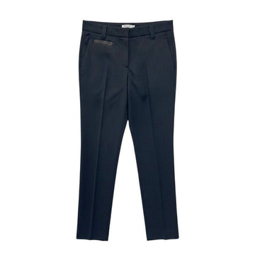 BRUNELLO CUCINELLI チャコールグレー スリムフィットパンツ 44, 55 157595978