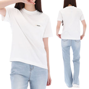 Jacquemus Logo Short Sleeve T-Shirt 157600246