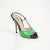 Miu Miu Two-Tone Open-Toe Sandal Heel 157521349 [P]