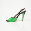 Miu Miu Two-Tone Open-Toe Sandal Heel 157521349 [P]