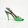 Miu Miu Two-Tone Open-Toe Sandal Heel 157521349 [P]