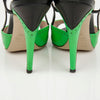 Miu Miu Two-Tone Open-Toe Sandal Heel 157521349 [P]