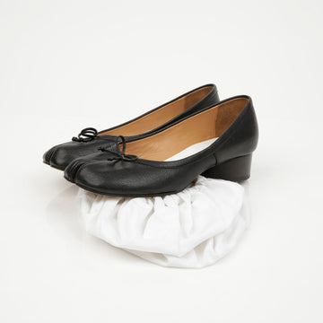 MAISON MARGIELA タビバレリーナパンプス 30mm ブラック 157522992