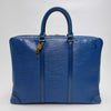 LOUIS VUITTON ドキュメントバッグ ブルー ブリーフケース (最高級, ユニセックス, 限定商品) 605-62 157601282 [P]