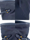 Prada Pocono Shoulder Bag Navy 157601474 [P]