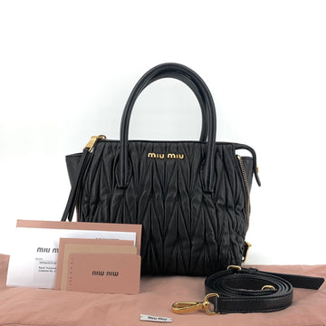 Miu Miu Mataresse Tote Bag and Crossbody Bag 5BA003 157602207 [P]